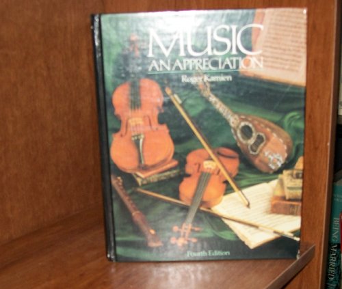 Music: An Appreciation 0070335435 Book Cover