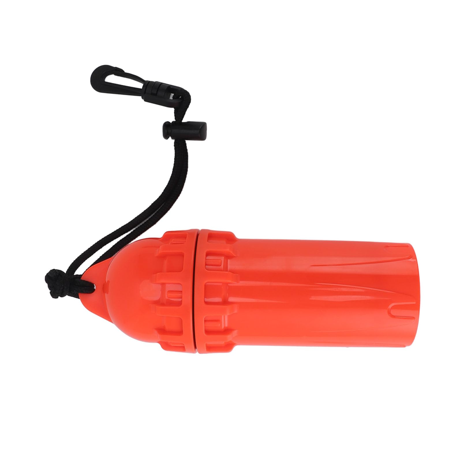 Boîte Sèche Cylindrique étanche pour Plongée sous-Marine et Apnée, Boîte Sèche Cylindrique étanche sous-Marine avec Clip (Rouge)