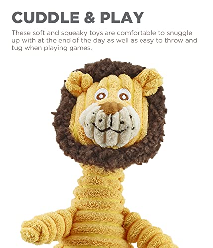 Charming Pet Brinquedo de cachorro de pelúcia Squeakin' Squiggles