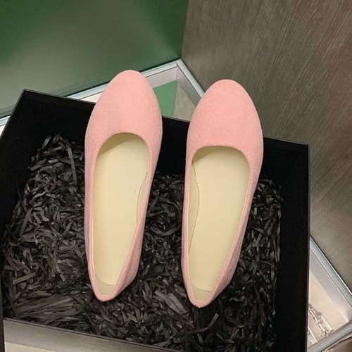 Platform Loafers for Women Summer Ballet Flats Dressy Pointed Toe Comfortable Wedding Casual Work Walking Shoes2