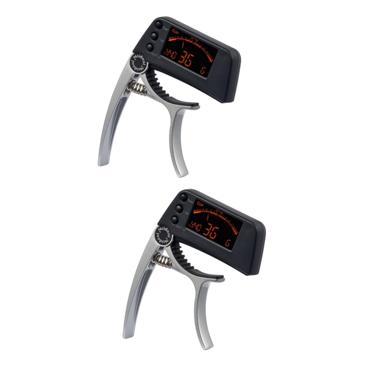 HEMOTON Accordatore Per Chitarra 2 in 1 Digitale Lcd Per Chitarra Acustica/elettrica Ukulele Banjo Con Clip E Display Luminoso