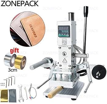 Amazon.com: ZONEPACK Digital Semi Automatic Leather Hot Foil