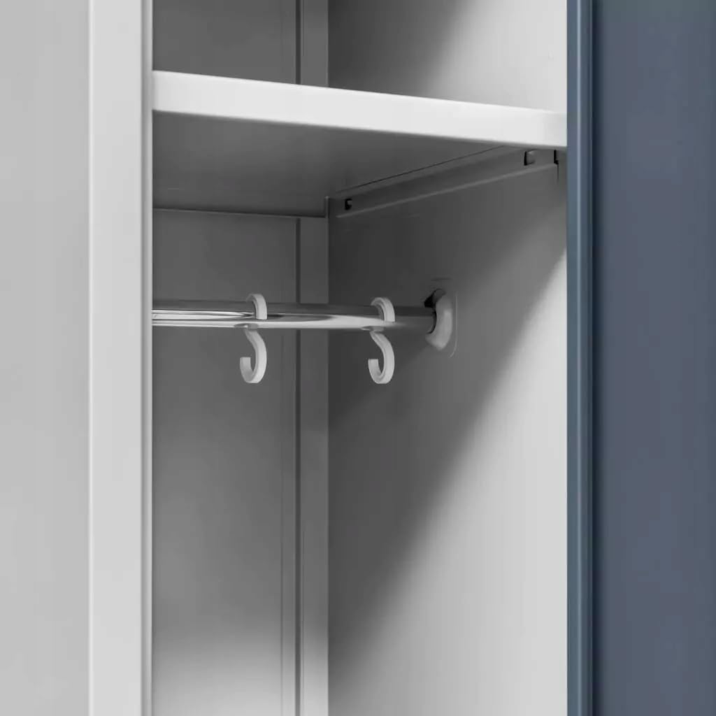 Mega-M Szafka BHP Ubraniowa Metalowa Pracownicza 2-Drzwiowa 60cm