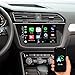 Produktbild DYNAVIN Android Autoradio Navi Kompatibel für VW Tiguan ab 2016; 10,1 Zoll OEM Radio mit BT | Inkl. DAB+; Kompatibel mit Wireless Carplay und Android Auto: D8-82 Flex