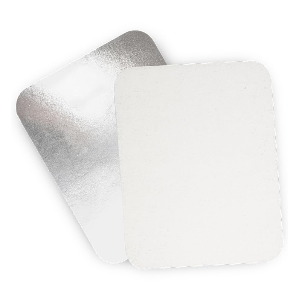 García de Pou 135.97 Tapas para Recipientes 3 Compartimentos, 22 x 17.2 cm, 800 unidades, Blanco