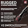 SE Electronics V2 Switch Dynamic Microphone, XLR, Super Cardioid, Black #1