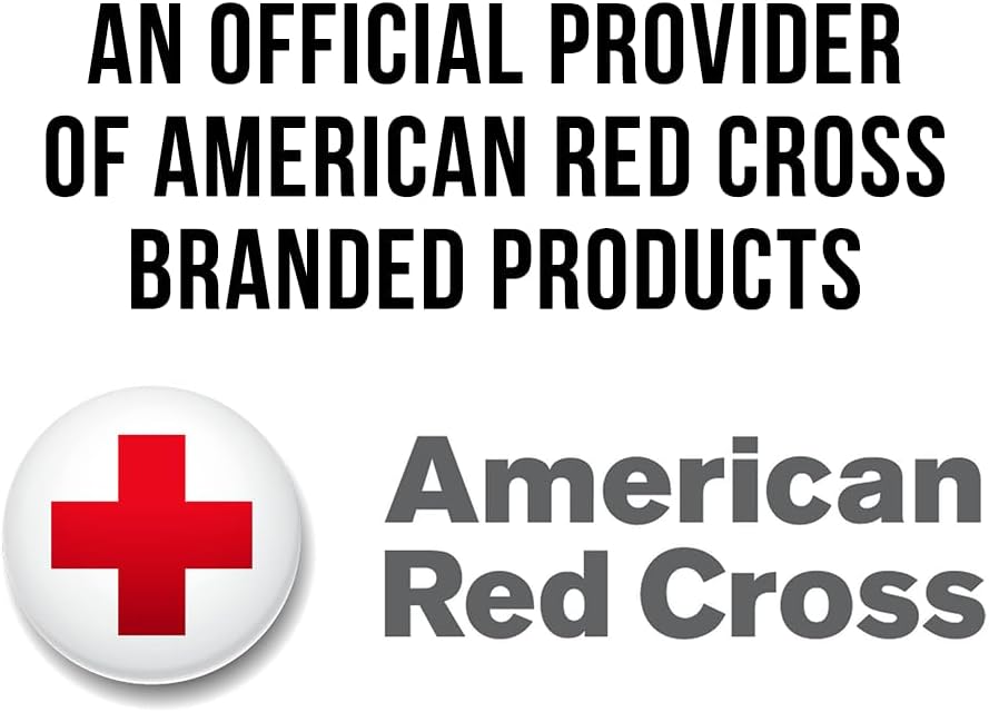 American Red Cross Officially Licensed Product | 3-Day Basic Emergency Preparedness Backpack | 72 Hour Survival Supplies for 1 Person | Water, Phone Charger, Blanket, Food
