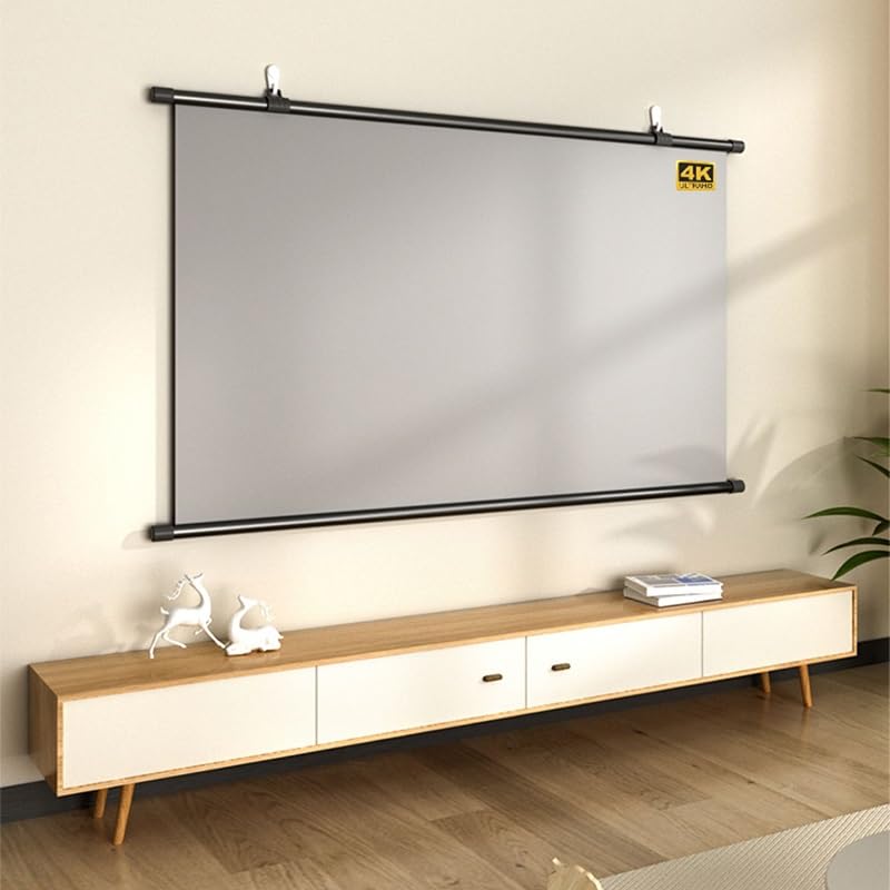 Pantalla manual proyector 16:9 60 pulgadas portátil