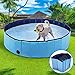 Pies Basen Składany Pies Pet Kids Basen Basen Basen Paddling Pool Przenośny PVC. Niepoślizgowy Duży Pet Dog Kot Kot Bathing Wanna Dla Dzieci Pet Dog Basen na kryty/Outdoor GINOLEI