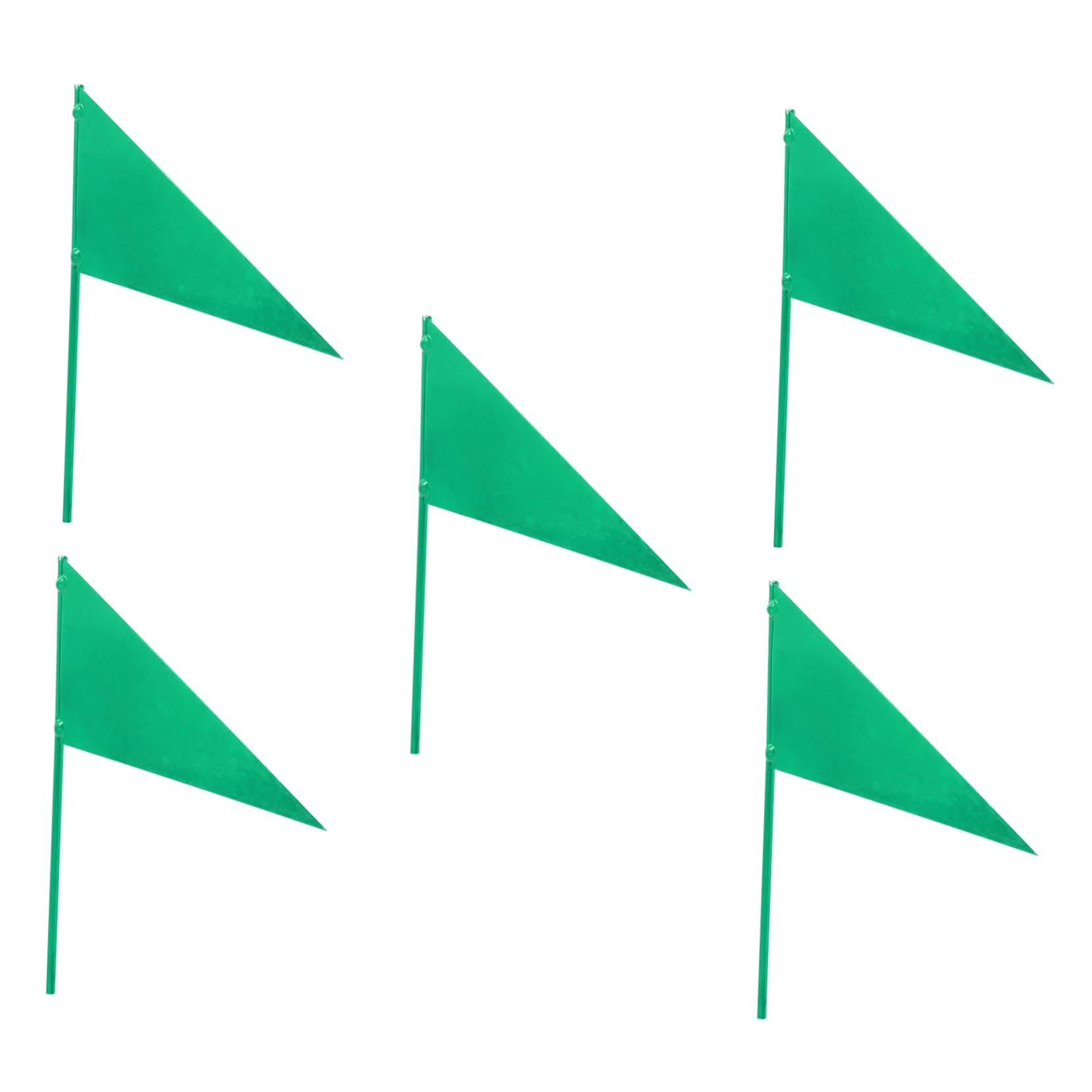 Hemoton Versatile Iron Field Marking Flag Shot Put Training Marker Reusable Marker