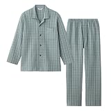 パジャマ 極暖 長袖長パンツ（前あき） ウルトラバルキー メンズ