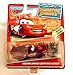 Radiator Springs Lightning McQueen Die Cast Car & Accessory Bonus Bumper Sticker!