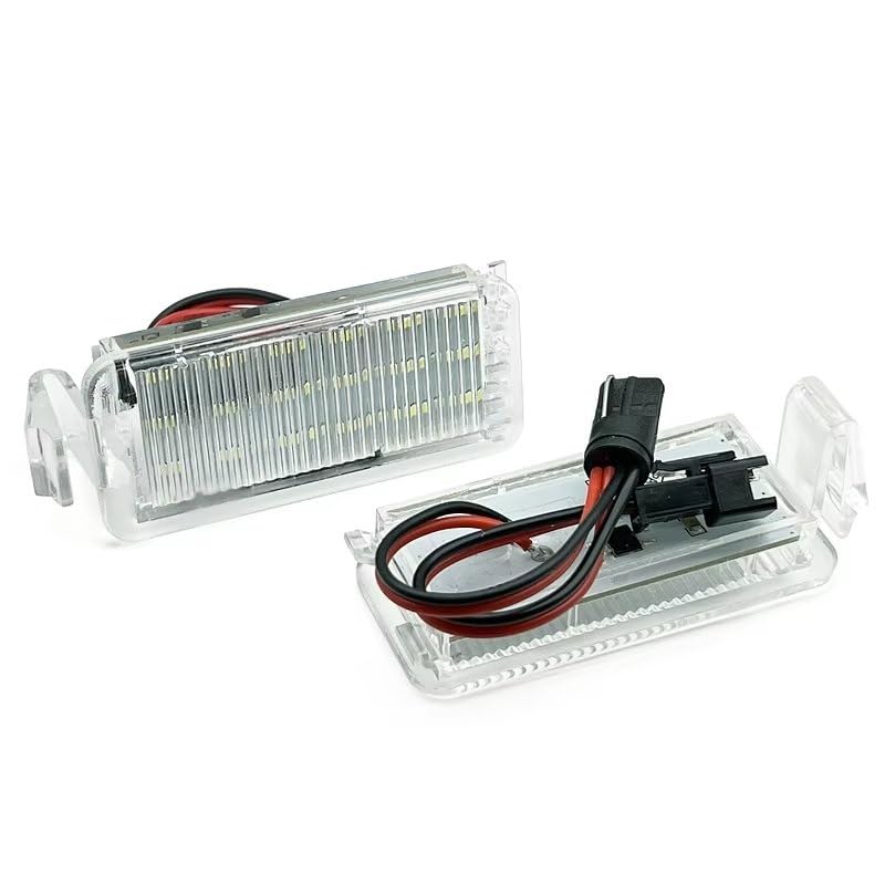Luz de matrícula Falcon FG Sedan 2008 luces de matrícula de repuesto 2 piezas traseras
