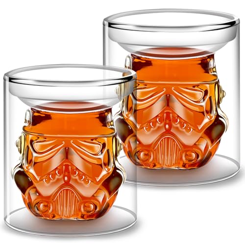 VI AI Whiskygläser, Cocktailgläser, altmodisches Glas, doppelwandig,...