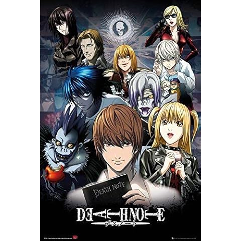Cartel Póster Death Note Asher 38x58cm Cover