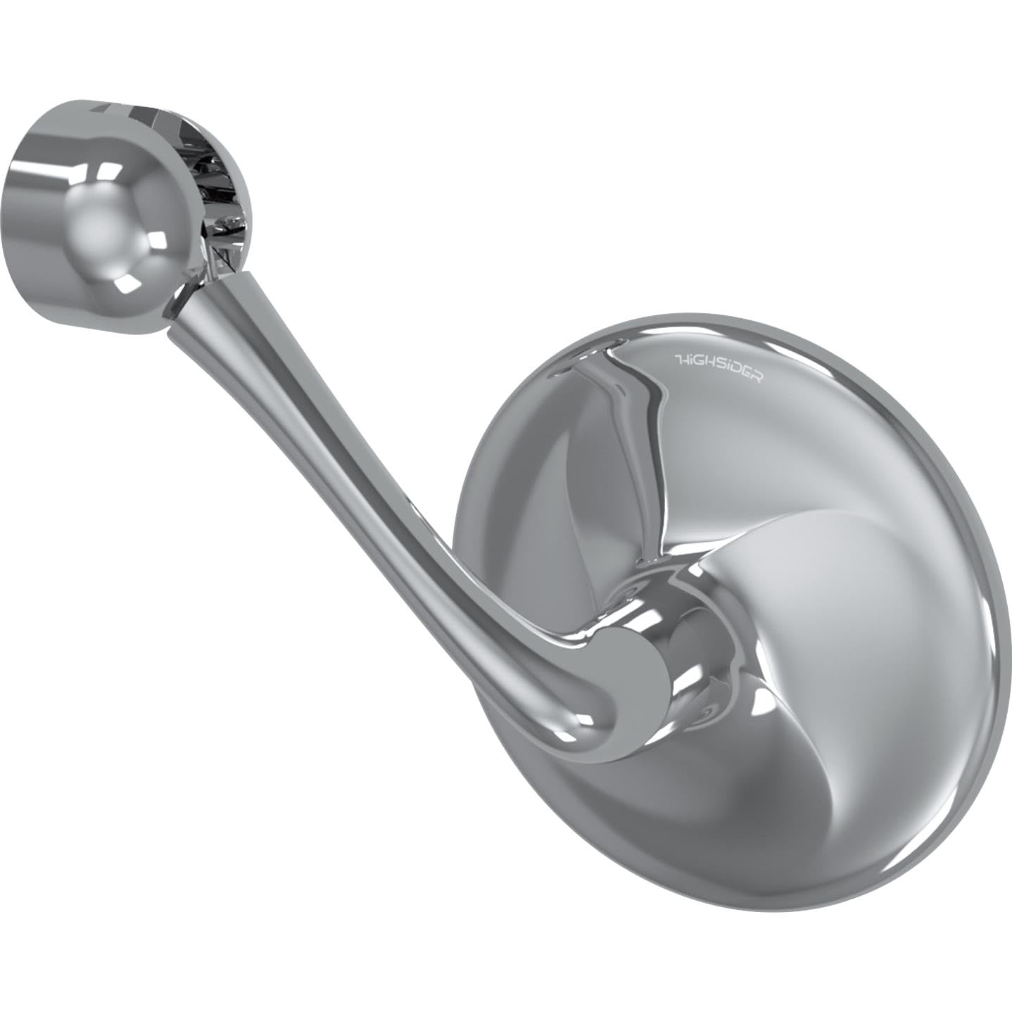 HIGHSIDER CLASSIC lusterko końca kierownicy, chrome