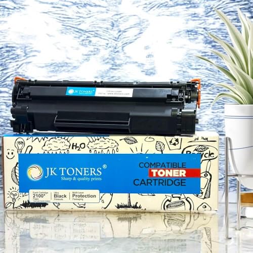 Image of Jk toners 925 / CE285A / 912 / CB 435A Toner Cartridge Compatible with Canon LBP 6030B, 6018B, 3010B, MF3010 LBP3018, LBP3108 | High Page Yield - 1500 (925 | CF285A)