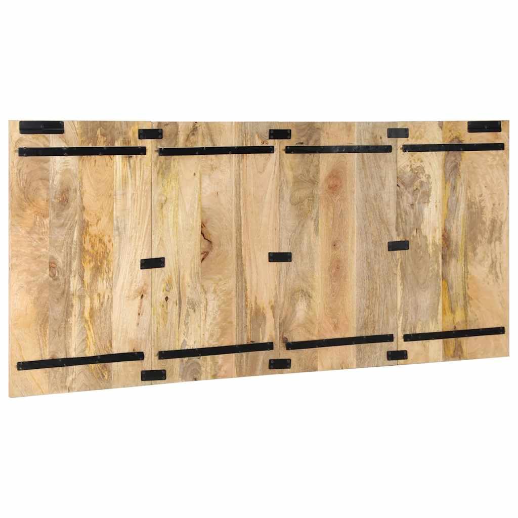 vidaXL Cabecero de Cama 180 cm Madera Maciza de Mango Rugoso