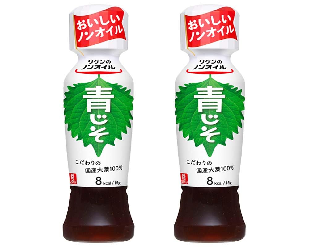 green shiso dressing リケンのノンオイル 青じそ ドレッシング Riken Non-Oil Aojiso Perilla Japanese Tasty Salad —  Honeydaes