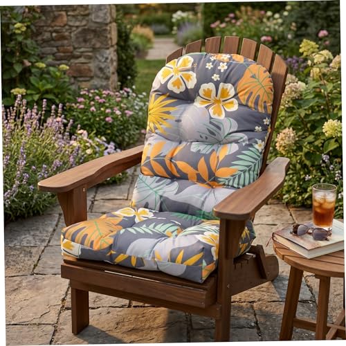 Coussin de chaise longue extérieur imperméable et matelas dossier haut patio