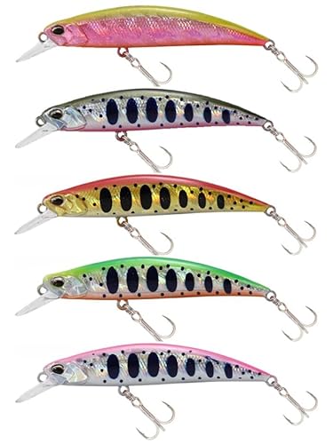 サクラマス　シンキングミノー　T-Gravits リュウキ80S　12個セット SPEARHEAD RYUKI - TROUT｜製品情報｜DUO International / ルアー