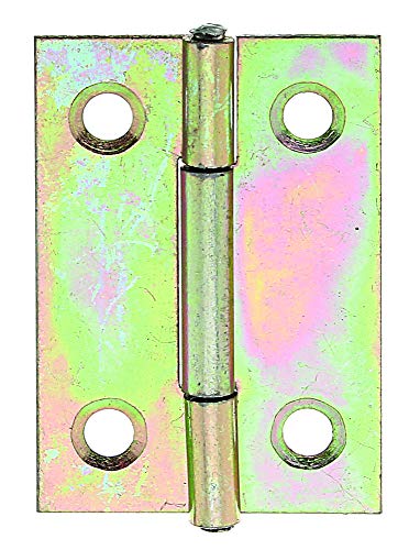 Narrow Hinge 38 x 26 mm / 50 STK. Oberflaeche: galvanisch Gelb verzinkt
