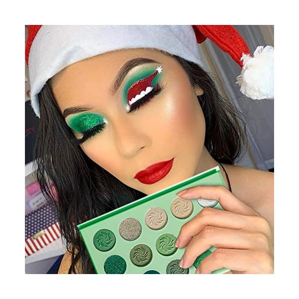 Avocado-Green-Eyeshadow-Palette-DELANCI-15-ColorHighly-Pigmented-Eyeshadow-Makeup-Pallete-Matte-Shimmer-Glitter-Eye-Shade-Long-Wear-Vegan-Cruelty-Free-Nude-Yellow-Emerald-Green-Eye-Shadow-Pallet DE'LANCI Avocado Green Eyeshadow Palette 15 Colors, Highly Pigmented Eyeshadow Pallete Matte Shimmer Glitter Eye Shade Grinch Makeup, Long Wear Cruelty Free Nude Yellow Emerald Green Eye Shadow Pallet