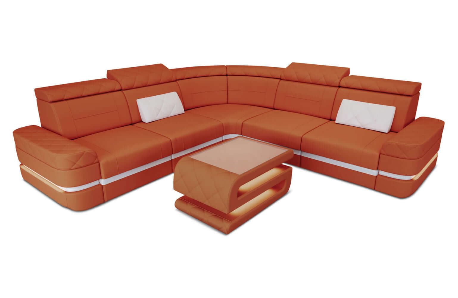 Sofa Dreams Ecksofa Positano L-Form aus Stoff