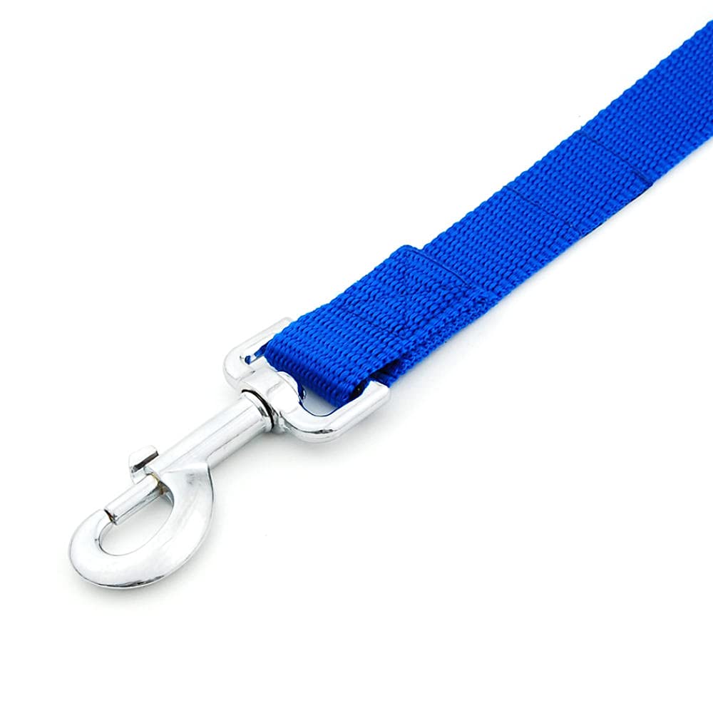 Hundeleine, Kurze Hundeleinen Starke Blaue Hundeleine for Spaziergänge, Joggen, Outdoor-Trainingsleinen, gepolsterter kurzer Hundeleinengürtel