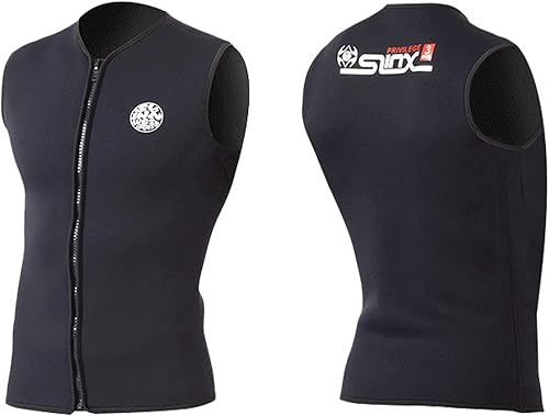 Traje de neopreno térmico sin mangas para hombres y mujeres, chaleco de buceo para canoa, surf, kayak, sauna, traje de baño