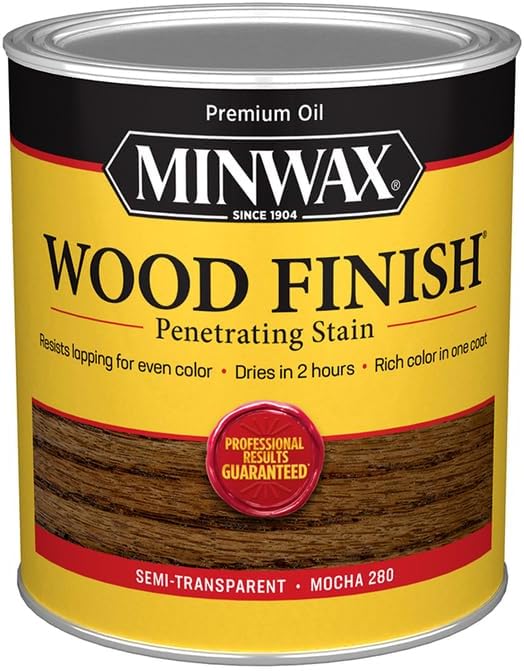 4-Pack of 1 qt Minwax 70100 Rustic Beige Wood Finish Penetrating Oil-Based Wood Stain