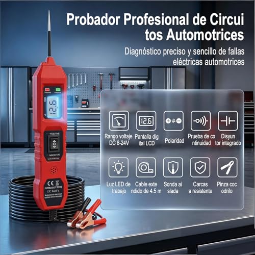 Probador de Corriente Automotriz 17 Imagen adicional