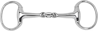 Busse everline Olivenkopfgebiss Edelstahl-Ellipse, doppelt gebrochen