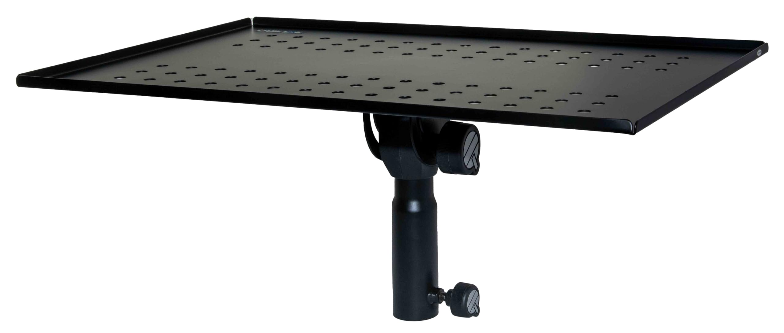 QUIK LOK | TOP003 Multi-Function Rack on Keyboard Tripod Universal Adjustable Load Capacity 15kg Ideal for Laptop and Mixer Painted Steel