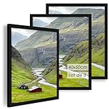 cadre 50 x 70 doré Excellent cadeau : ce cadre photo convient non seulement à un usage personnel, mais aussi comme cadeau pour la famille, les amoureux et les amis, il peut transmettre vos pensées et votre amour. Pour les anniversaires, les jours fériés ou les anniversaires spéciaux, ce cadre photo est un bon choix de cadeau.