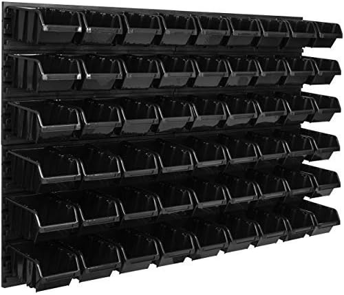 PAFEN Stapelboxen Wandregal - 1152 X 780 Mm - Lagersystem 54 TLG