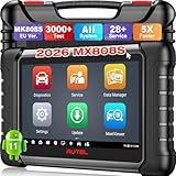 Autel MaxiCheck MX808S Android 11-Scanner [EU-Version 2023], wie MaxiCOM MK808S/MK808Z, Neueres Modell von MK808/MX808, Vollständig Bidirektional, 28+ Service, OE-All-System-Scan, ABS/SRS/EPB/BMS
