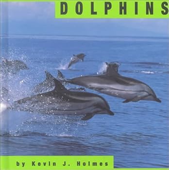 Hardcover Dolphins [Large Print] Book
