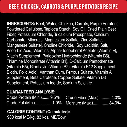 Cesar Wholesome Bowls Adult Wet Dog Food Variety Pack, 3 oz. Bowls (22 Count, Pack of 1) - Image 4