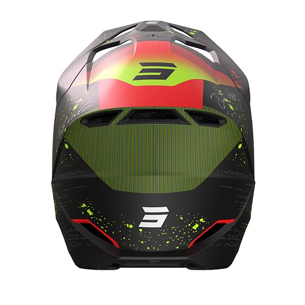 Casques Moto Cross SHOT RACE GEAR Furious Matrix Red Matt