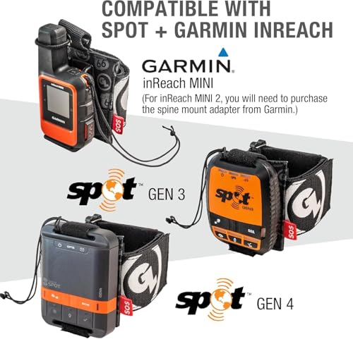 Giant Loop für Garmin inReach Mini, sichere GPS-Halterung, robust und wasserdicht, Motorrad, ATV, UTV, Overland, Abenteuer-Reisezubehör