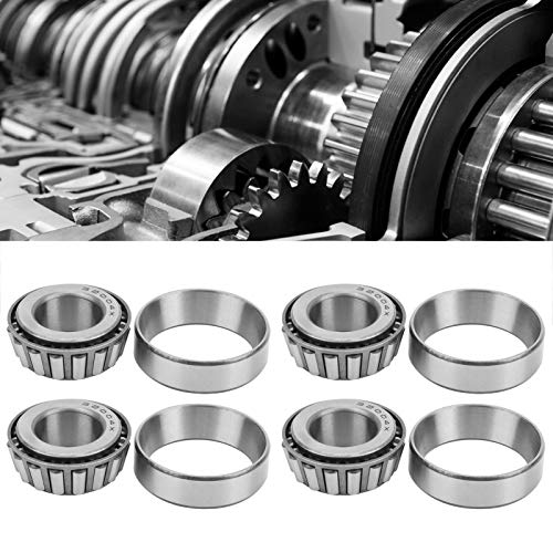 Fafeicy 4-teiliges Industrie Kegelrollenlager Set 32004 (2007104E) für Werkzeugmaschinen, Papierherstellungsmaschinen und mechanische Anwendungen