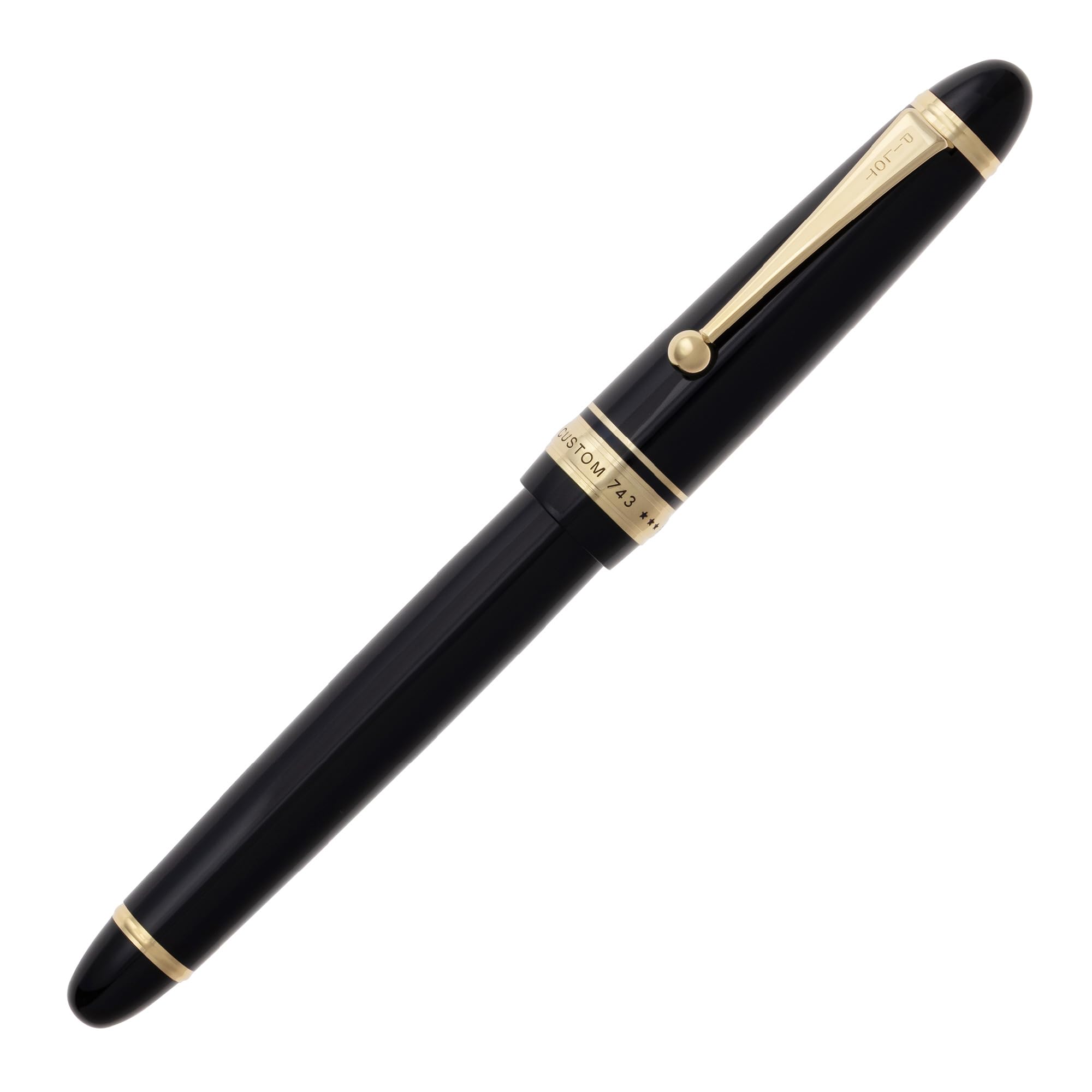 Amazon | PILOT 万年筆 カスタム743 M ミディアム(中字) FKK3000RBM