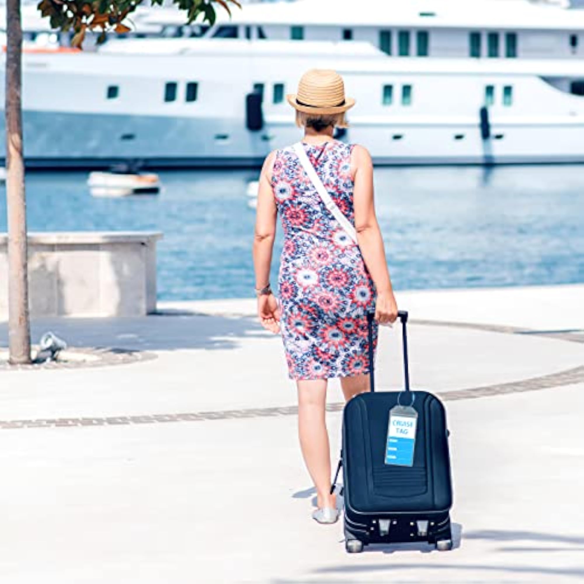 10 Pack Cruise Luggage Tag Holders