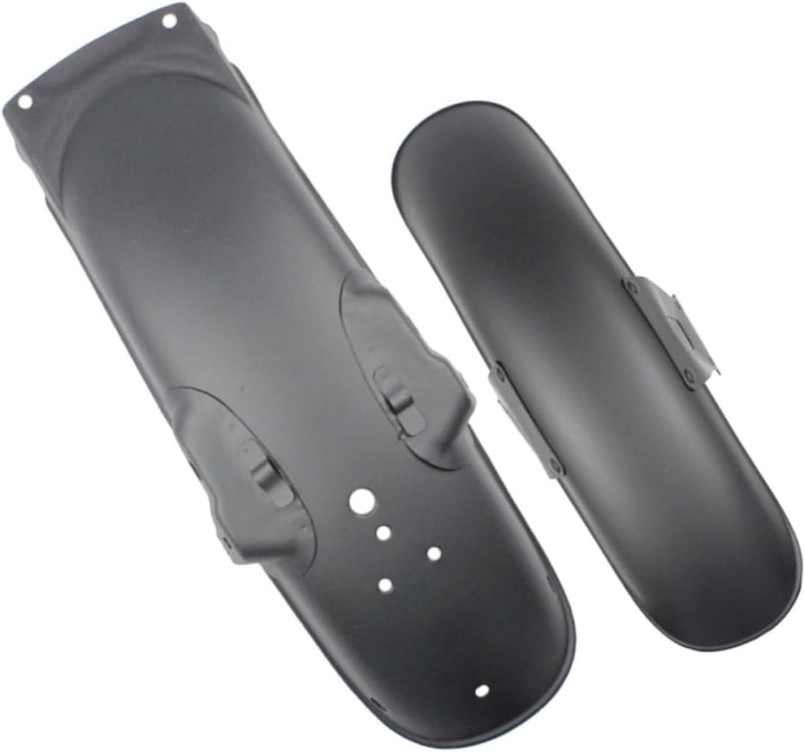 Motorcycle Mudguard Front and Rear Wheel Splash Guard Black Iron Mud Flap for Keeping Motorcycle Clean with Long-lasting Durability Suitable for Vintage and Retro Style