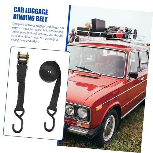 Sangles de fixation 25 mm pour bagages voiture moto et remorque