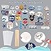 36 Pieces Nautical Photo Booth Props, Sailor Birthday Party Supplies, Cruise Anchor Sailboat Yacht Photography Props for Party Decorations
