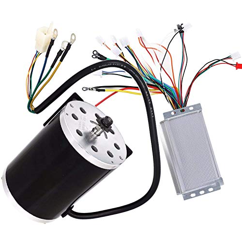 Flash Deals - 50% OFF ZXTDR 48V 1800W Brushless Electric Motor and Controller Set For Go Kart Scooter E Bike Motorized Bicycle ATV Moped Mini Bikes Promo Discount Up To 70% Off ZXTDR 48V 1800W Brushless Electric Motor and Controller Set For Go Kart Scooter E Bike Motorized Bicycle ATV Moped Mini Bikes