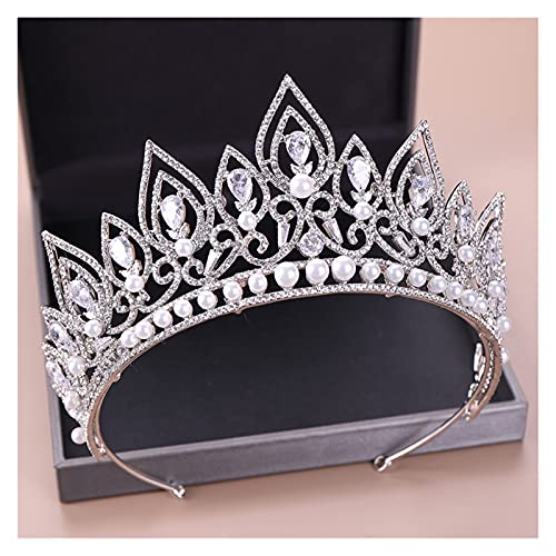Tiaras de cristal y coronas que no pesan para evitar el dolor de cabeza en tu boda