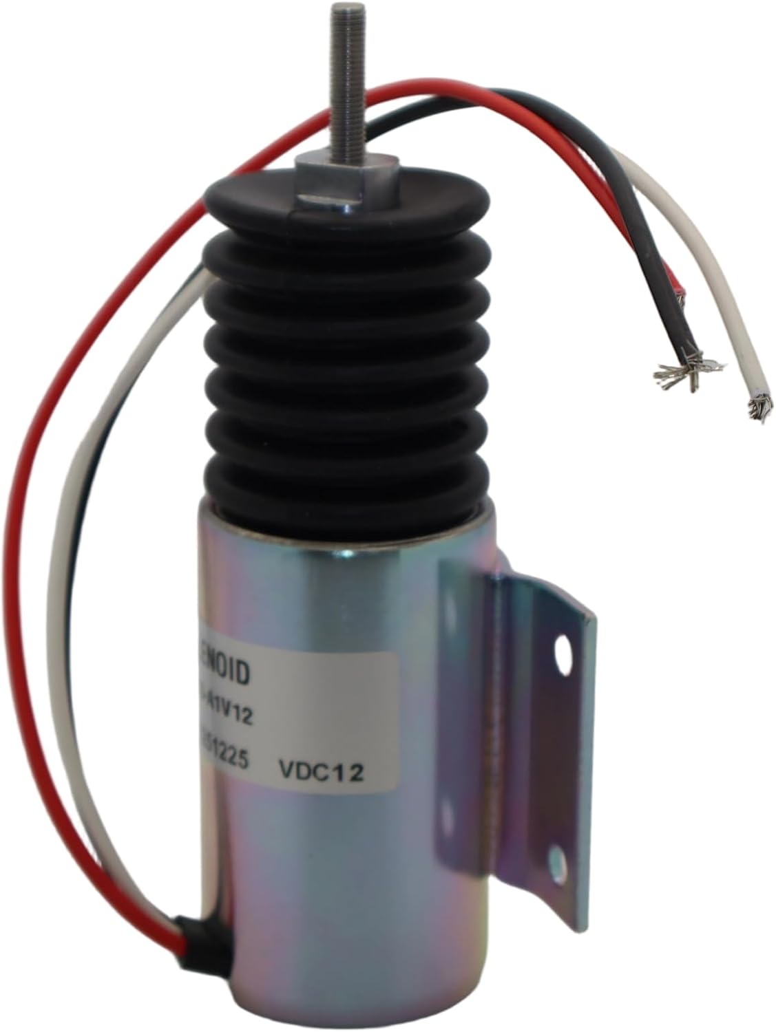12V Pull Solenoid 3740056 For Trombetta Engine 3 Terminals
